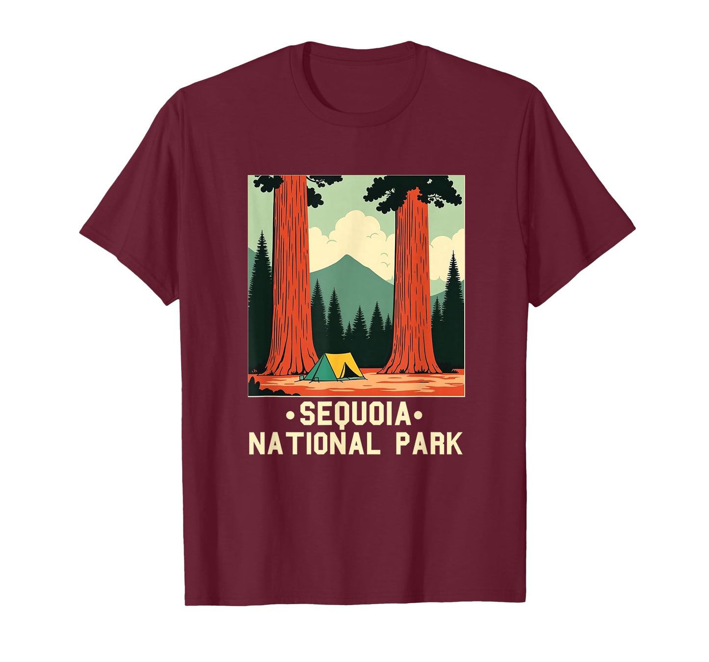 Sequoia National Park California Souvenir Men Women T-Shirt