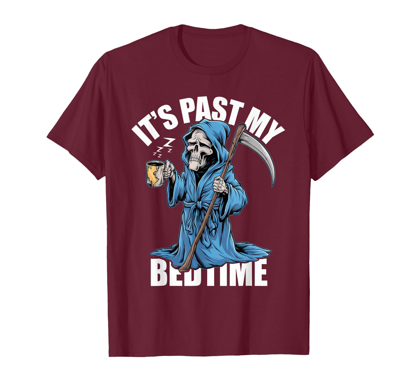 Funny Tshirt Men Humor Skeleton Meme Sarcastic Ironic Tired T-Shirt