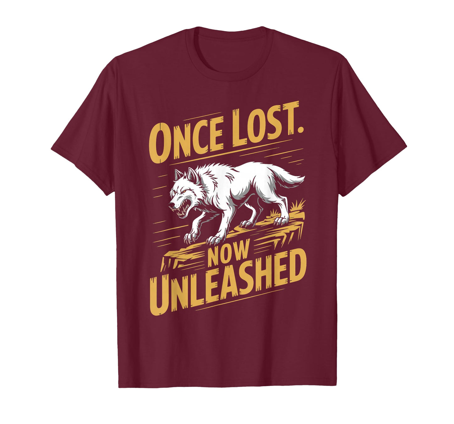 Now Unleashed Dire Wolf White Wolf Animal Dire Wolf T-Shirt