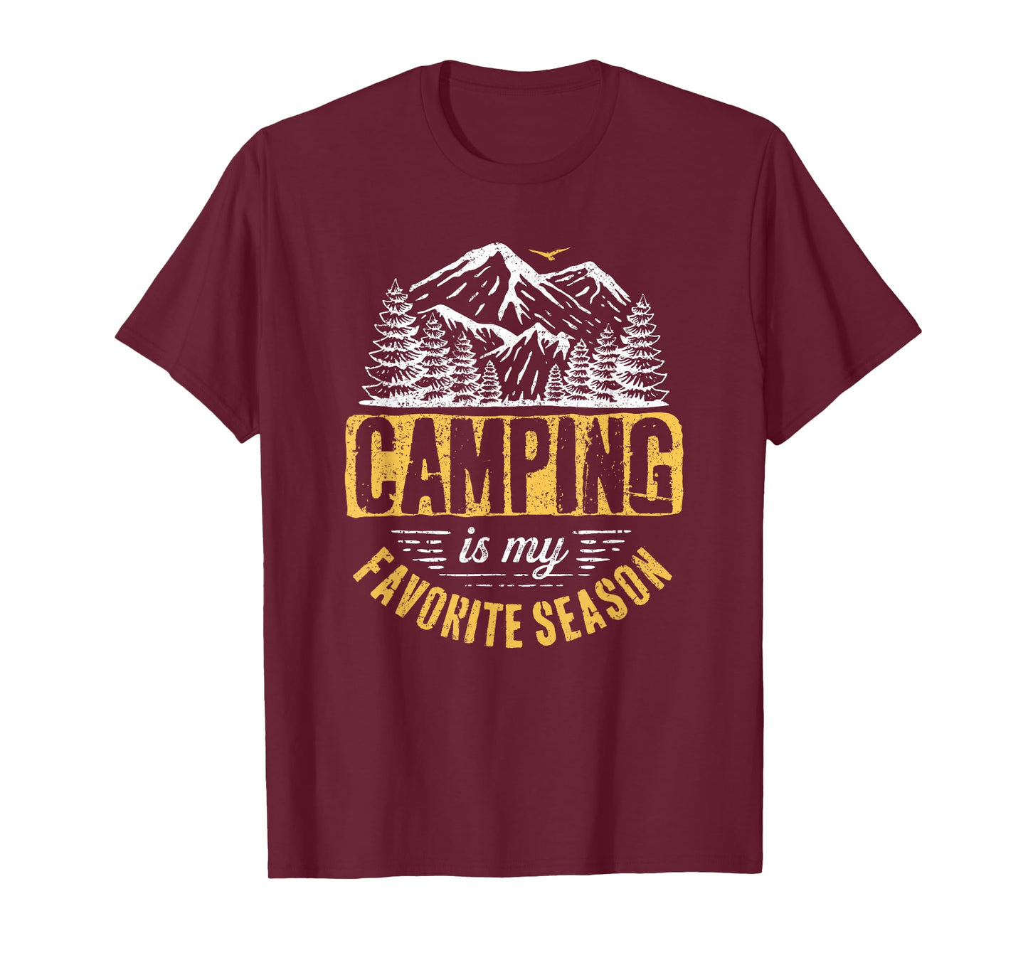 Funny Camping Lover Outdoor Camper Camping Favorite Season T-Shirt