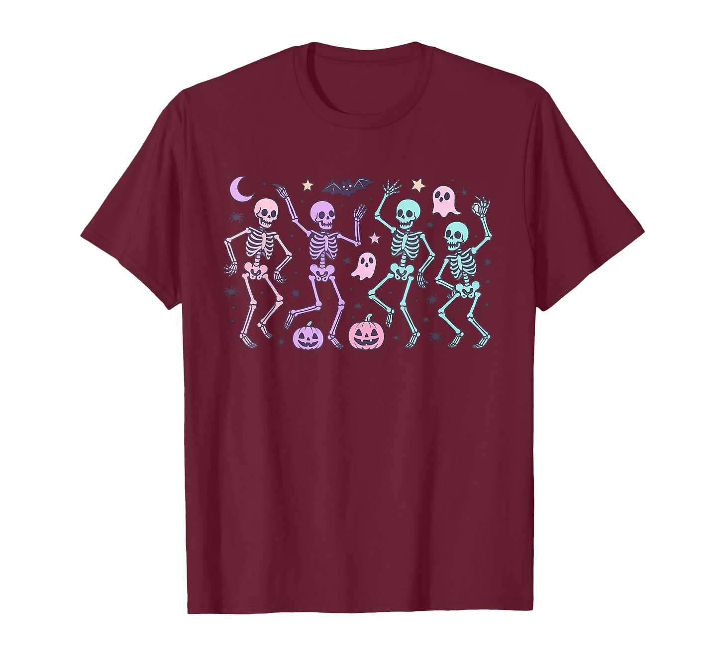 Dancing Skeletons Halloween Dance of Death Macabre Skeleton T-Shirt