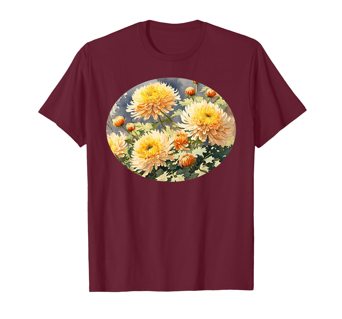 Beautiful Yellow Chrysanthemums T-Shirt