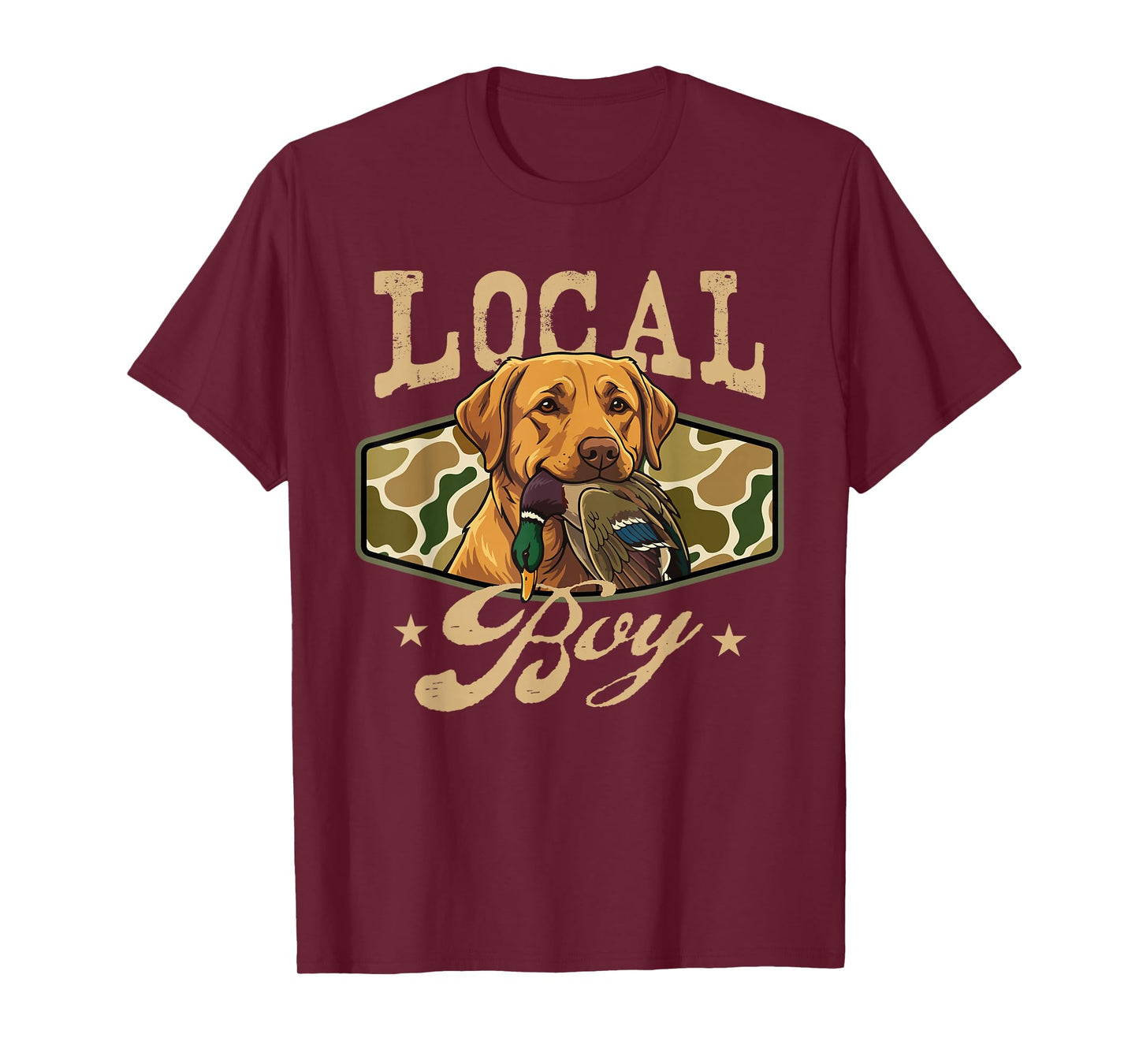 Local Boy - Lab Hunting Labrador Hunting Dog Hunter T-Shirt