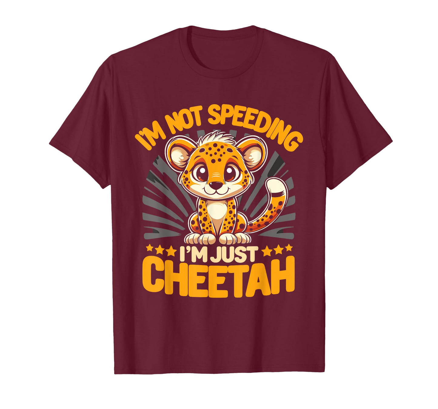 Cheetah Lover Cheetah Leopard I'm Just A Cheetah T-Shirt