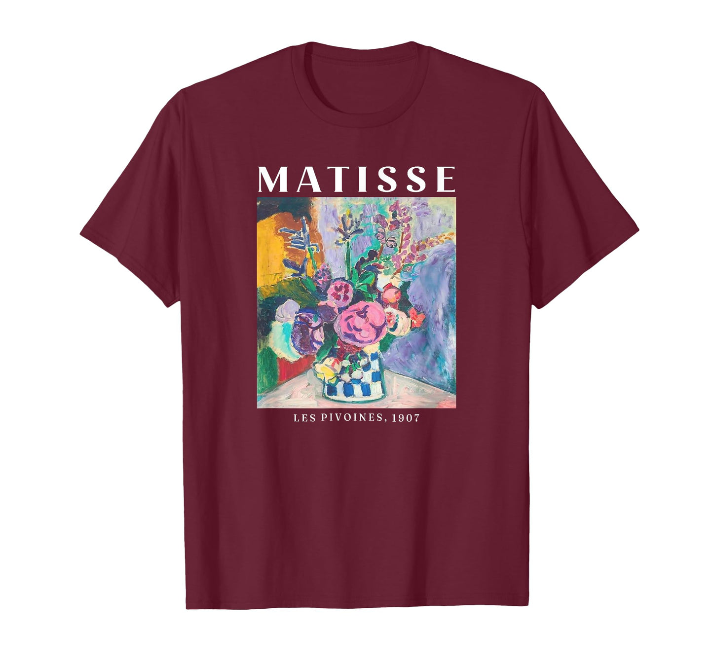 Matisse Les Pivoines 1907 Flower T-Shirt