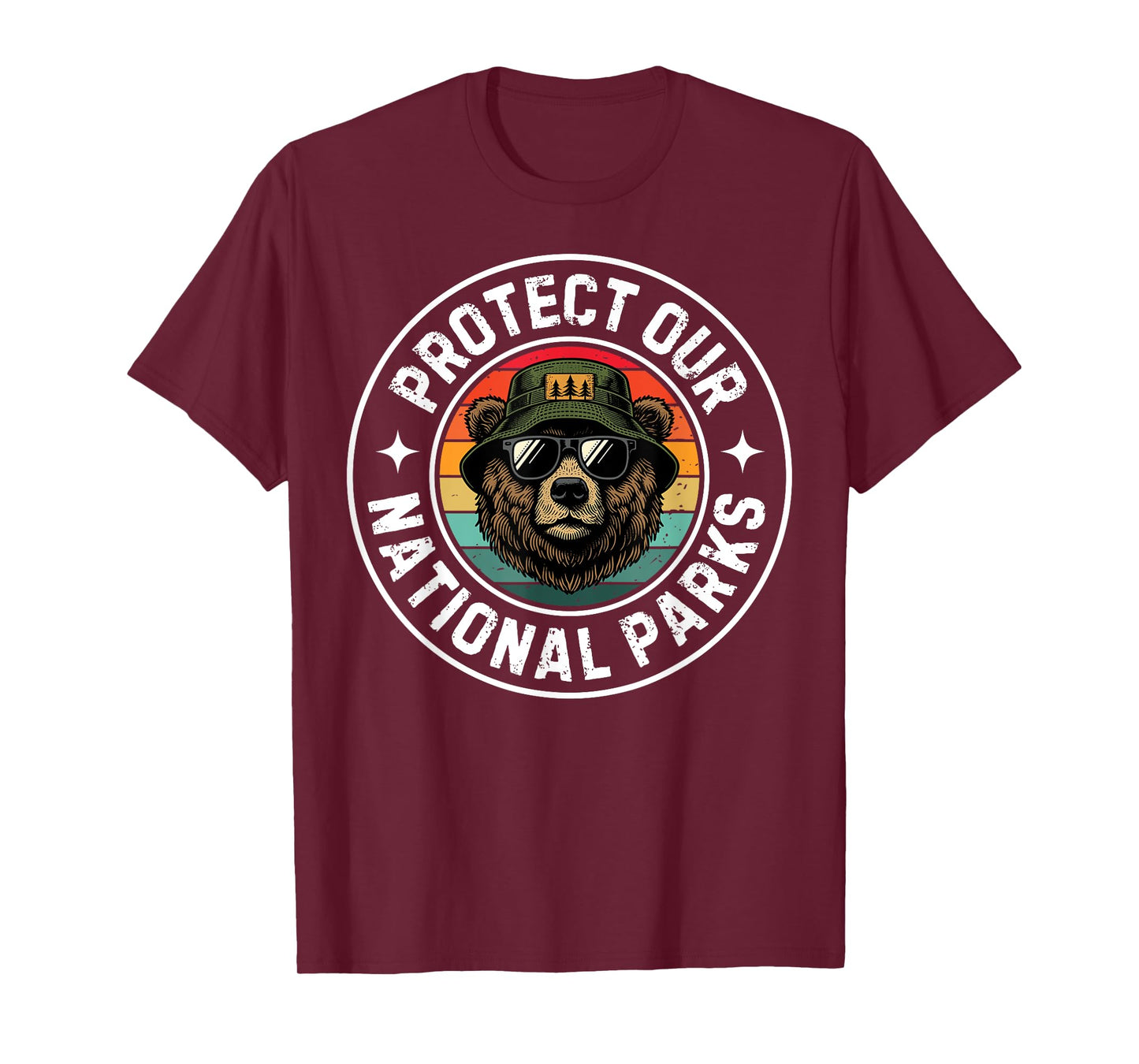 Protect Our National Parks Nature Lovers Retro Conservation T-Shirt