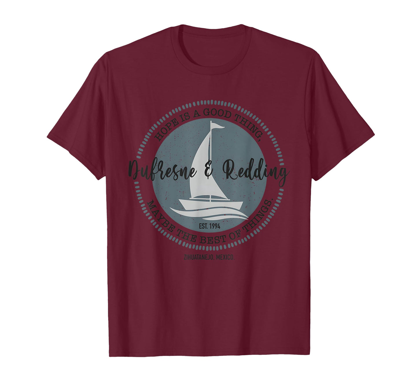 Redding And Fishing Dufresne Vintage Zihuatanejo Mexico T-Shirt
