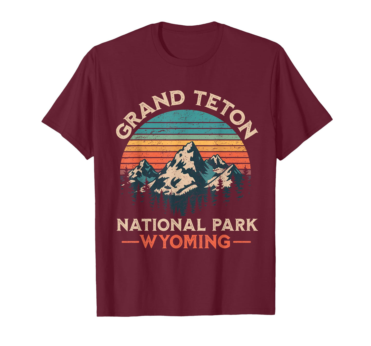 Grand Teton National Park Wyoming Vintage T-Shirt