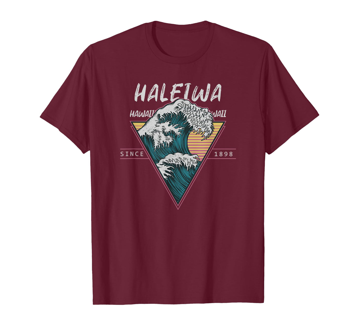 Haleiwa Oahu Hawaii Surf Great Wave T-Shirt