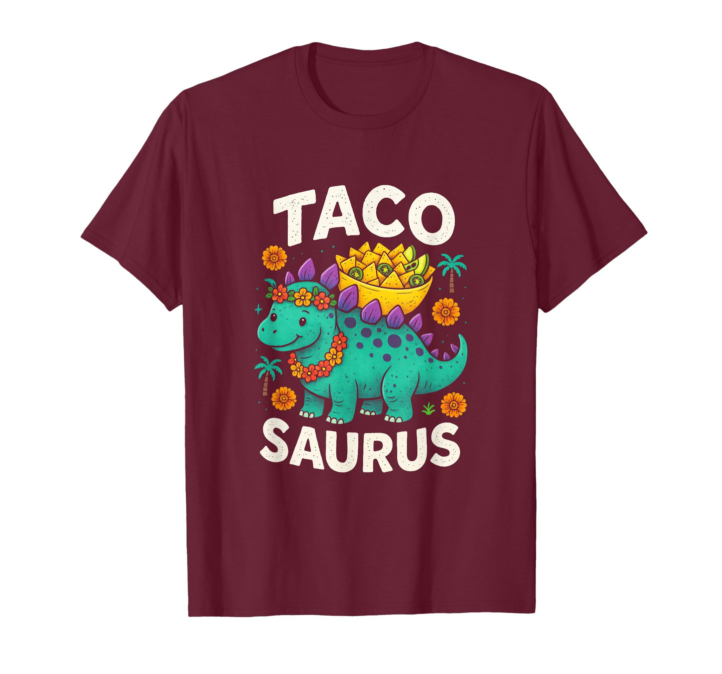 Taco Saurus - Funny Dinosaur Taco Fiesta T-Shirt
