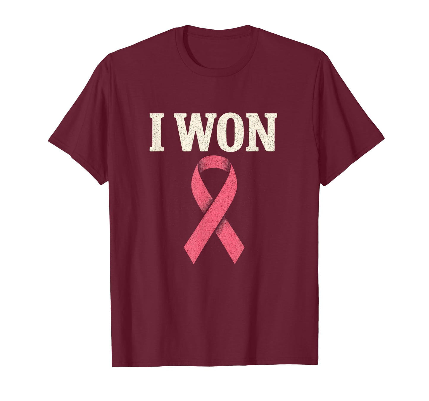 I Won - Breast Cancer Awareness Survivor T-Shirt
