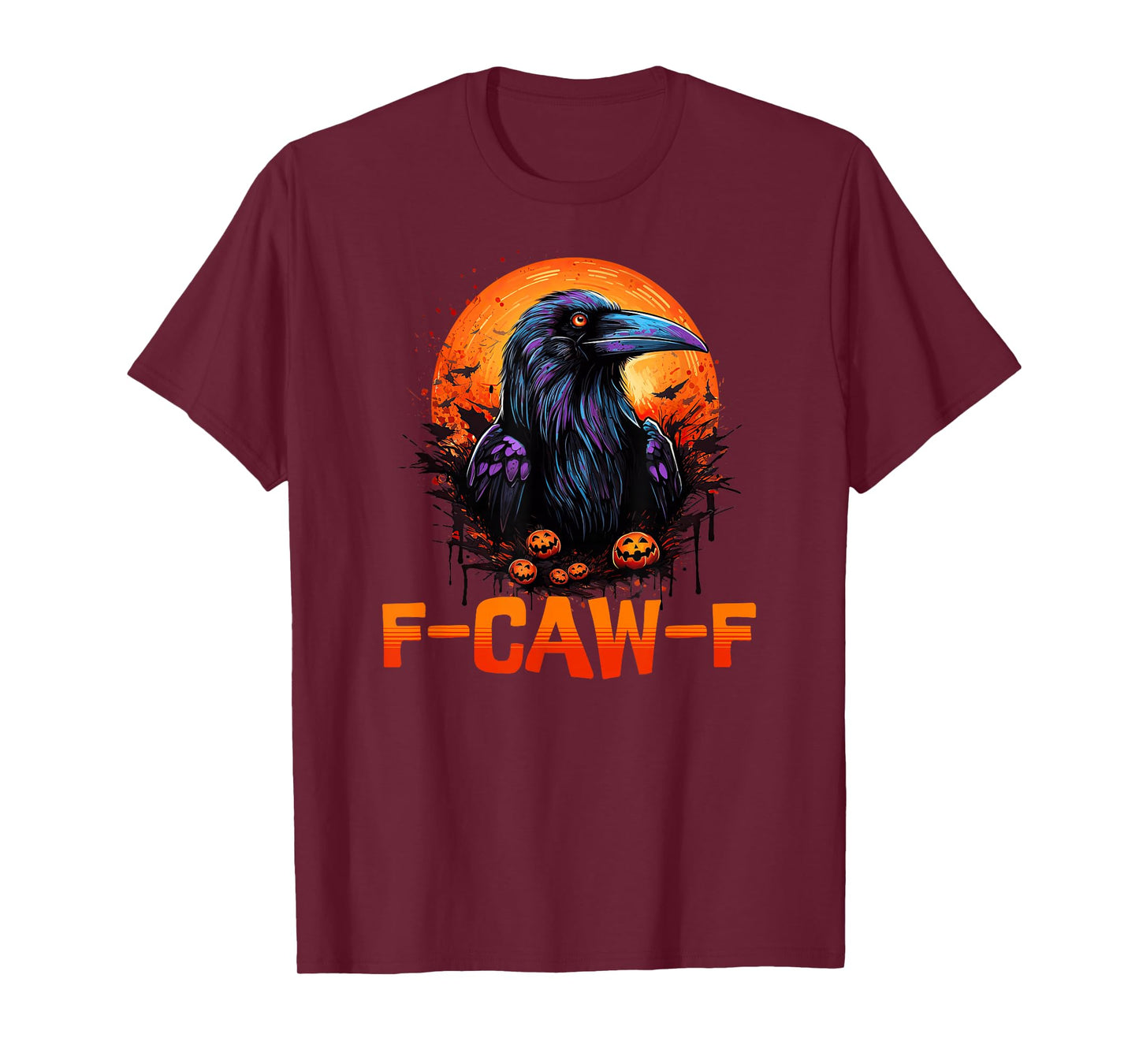 Halloween F-Caw-F Crow Meme T-Shirt