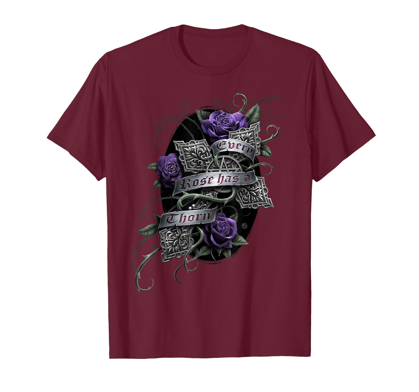 Spiral Original - Every Rose - Gothic Roses T-Shirt