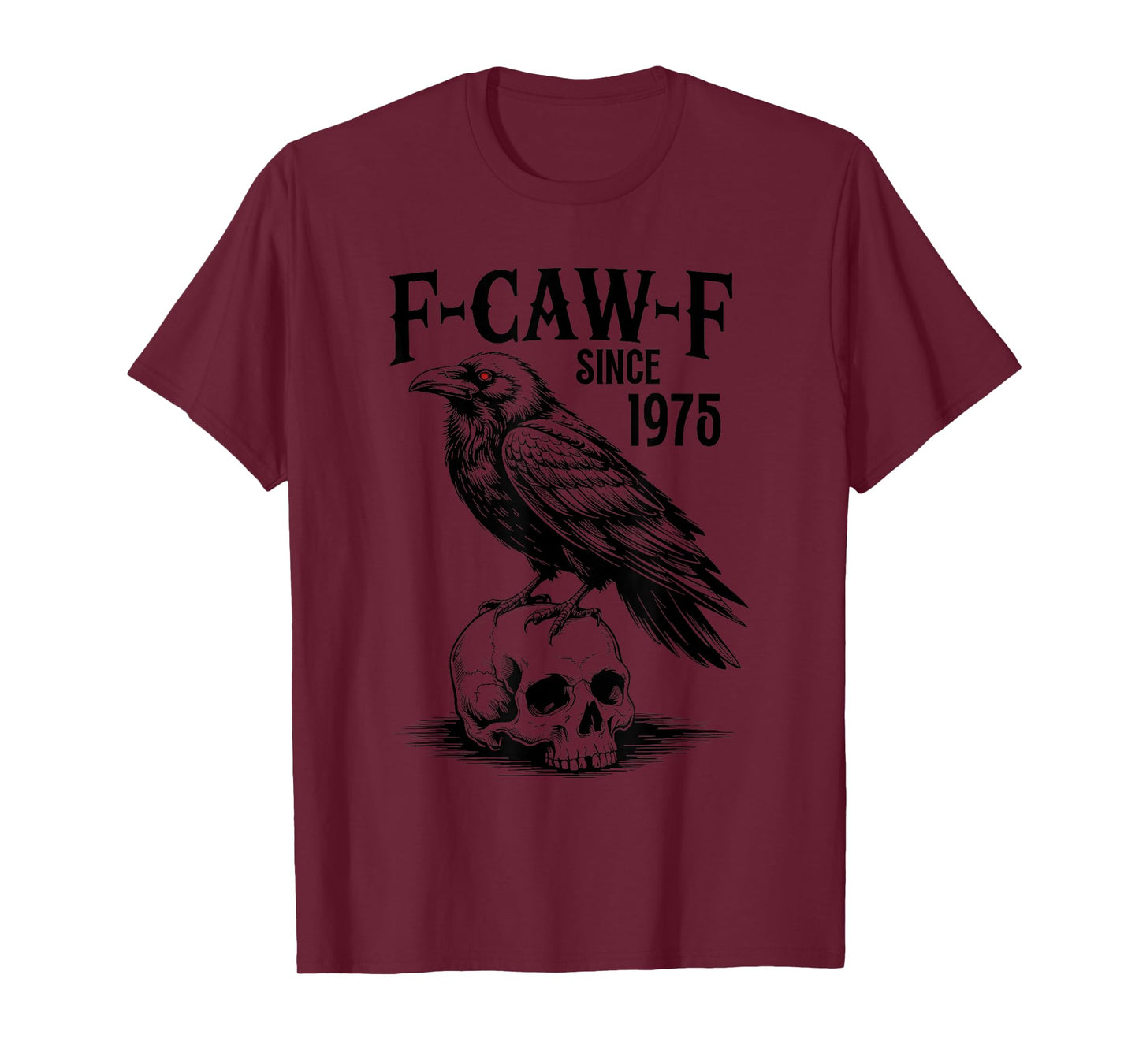 F-Caw-F Year of Birth 1975 Birthday Vintage 1975 Born 1975 T-Shirt