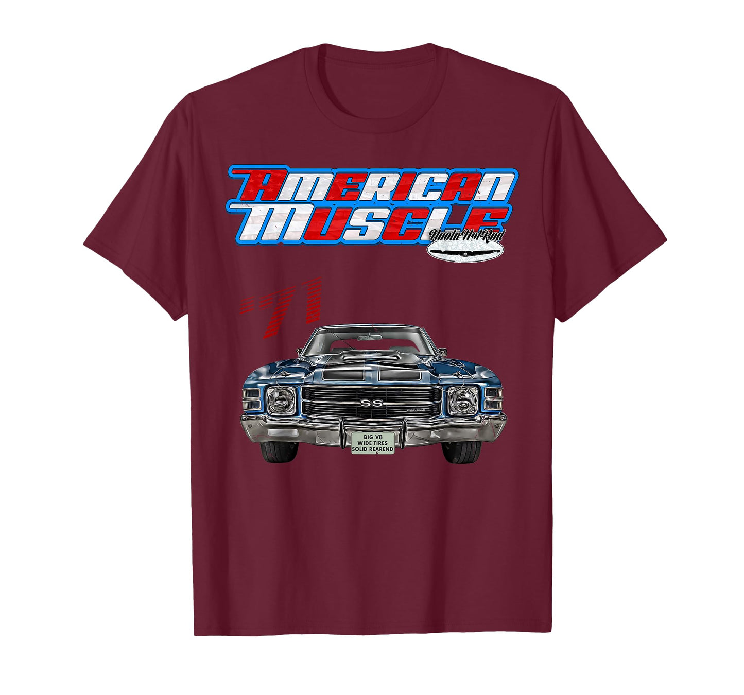 1971 Chevelle,Muscle Car,SS454,SS427,SS396,Hotrod,drag race T-Shirt