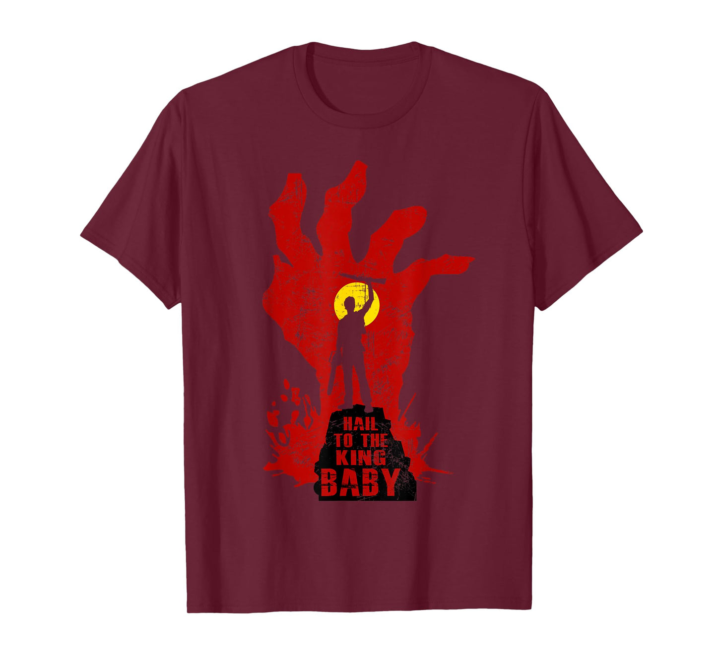 Hails To Graphic Halloween Funny Outfits Horror Movies Kings T-Shirt