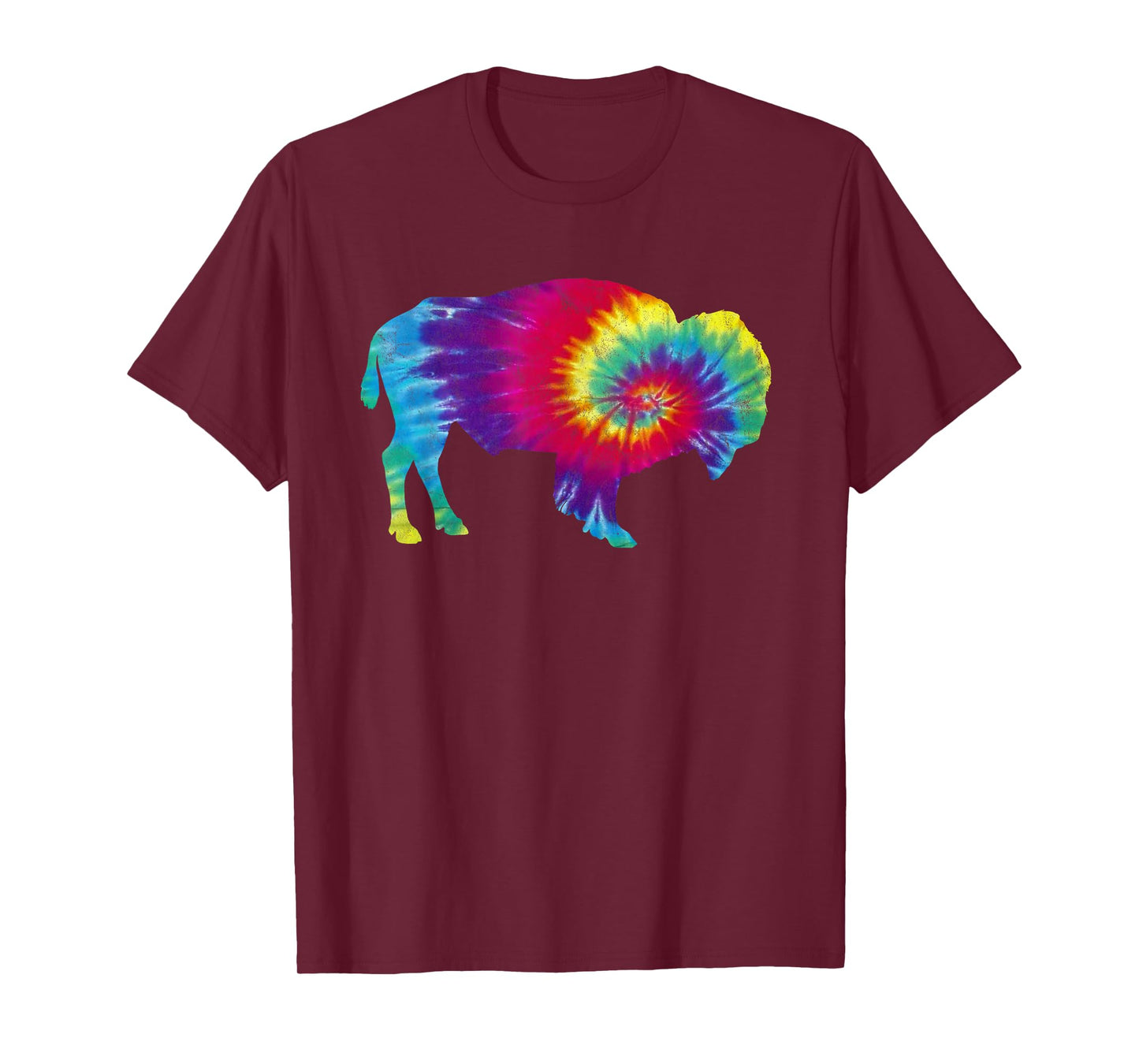 Vintage Tie Dye Bison American Buffalo Retro T-Shirt T-Shirt