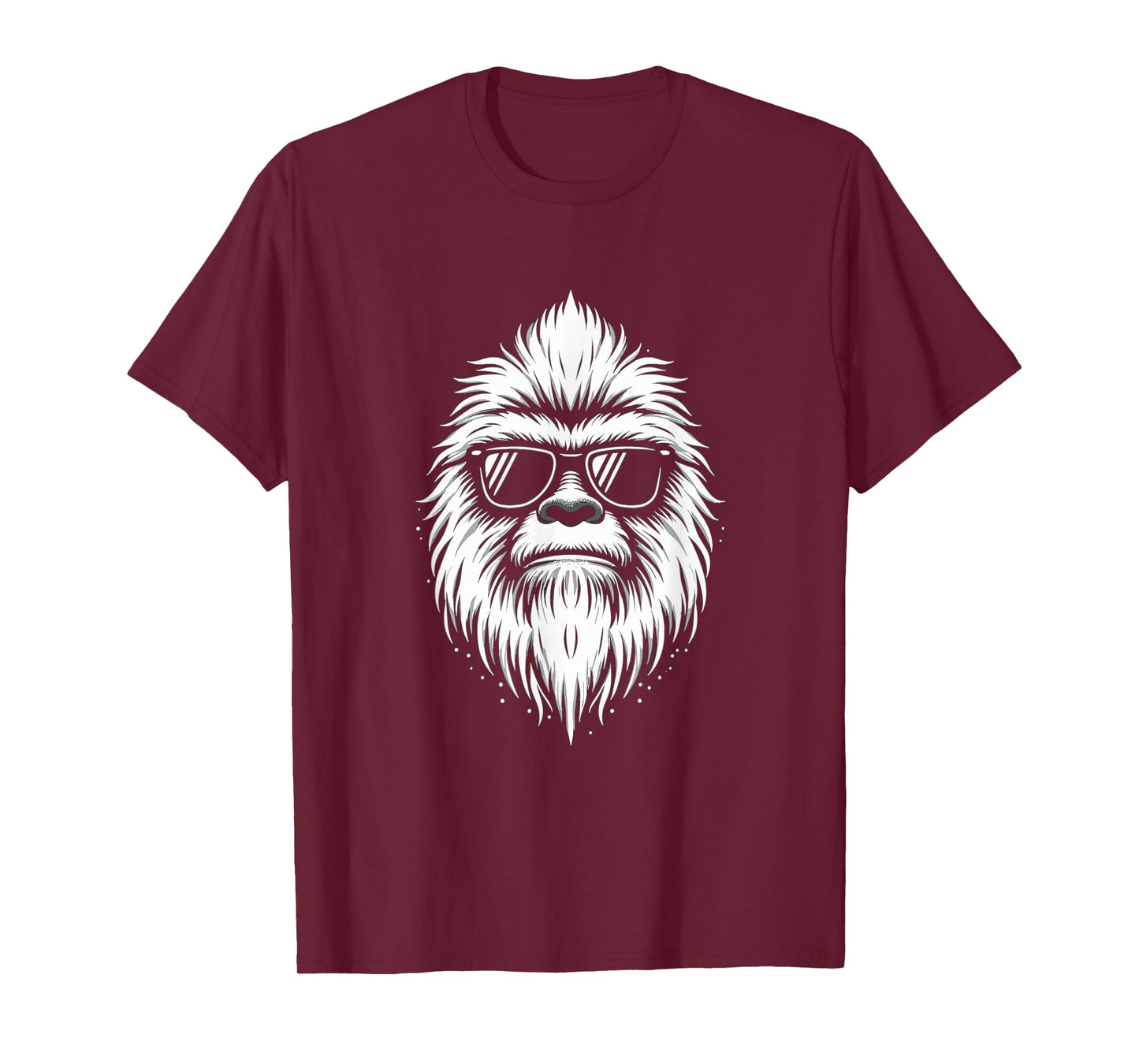 Retro Vintage Bigfoot Silhouette Sasquatch Hide And Seek T-Shirt