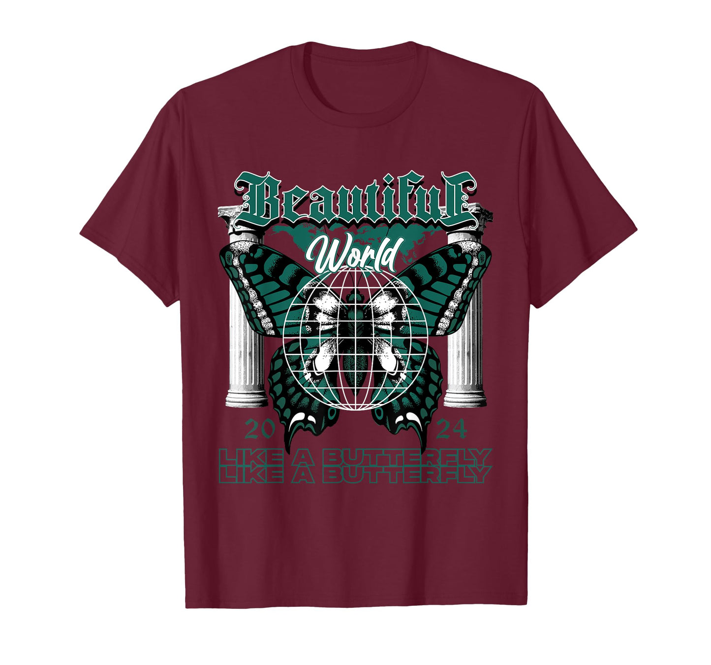 Beautiful World Oxidized Green 4s Matching Tee For Men Women T-Shirt