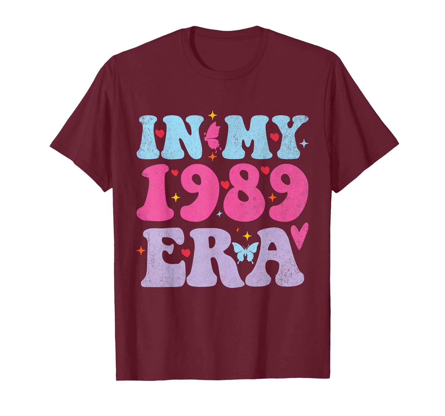 In My 1989 Era Kids Boys Girls Teachers for Youth T-Shirt