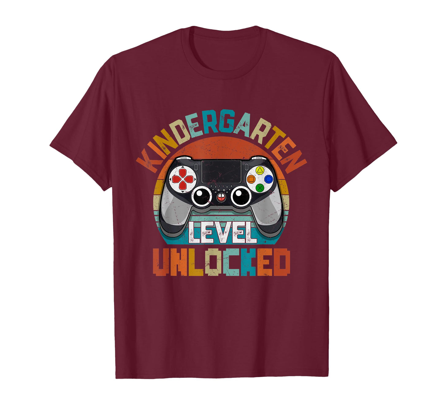 Kindergarten Grade Level Unlocked Video Game Back To School T-Shirt