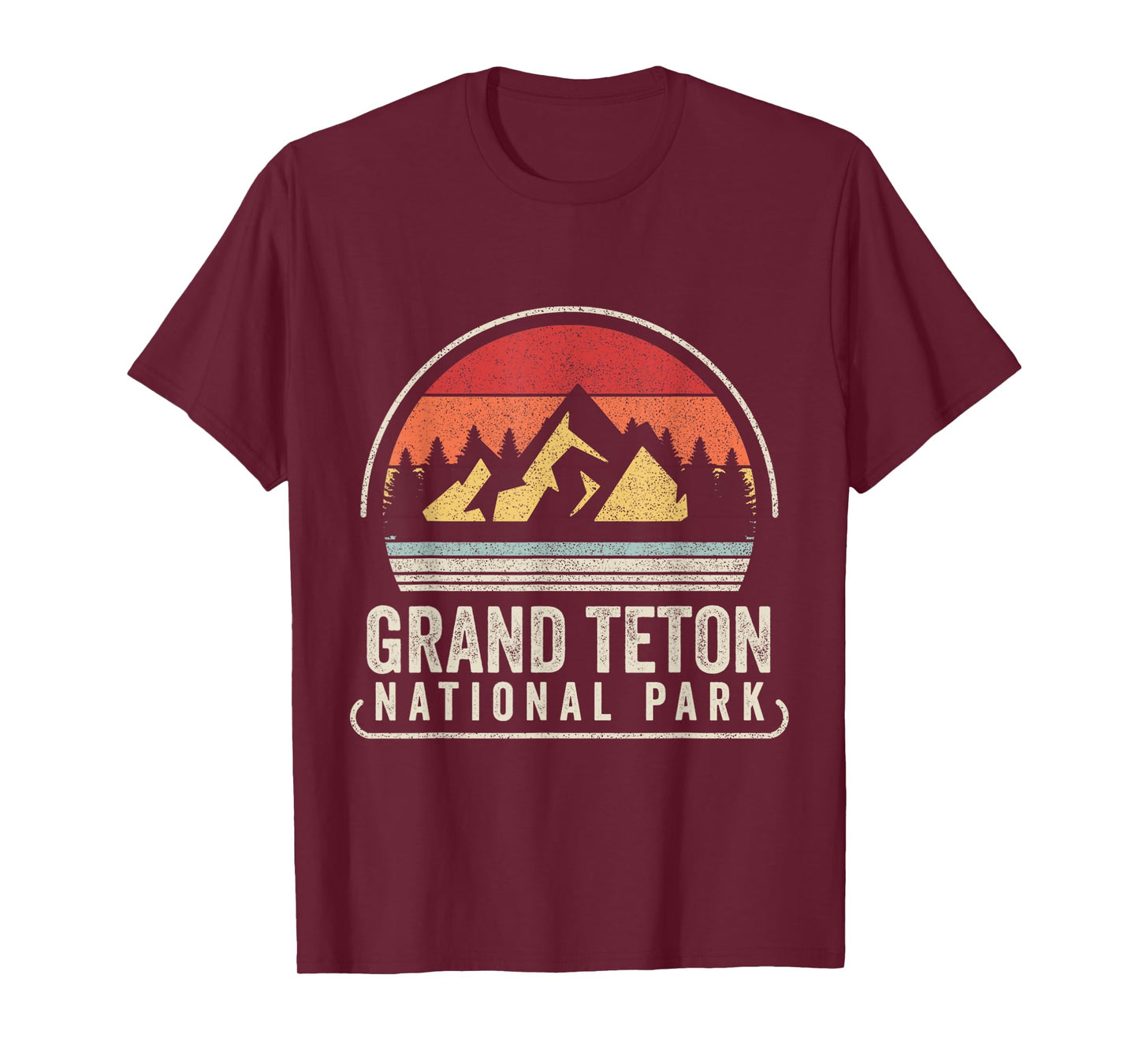 Retro Vintage Grand Teton National Park T-Shirt