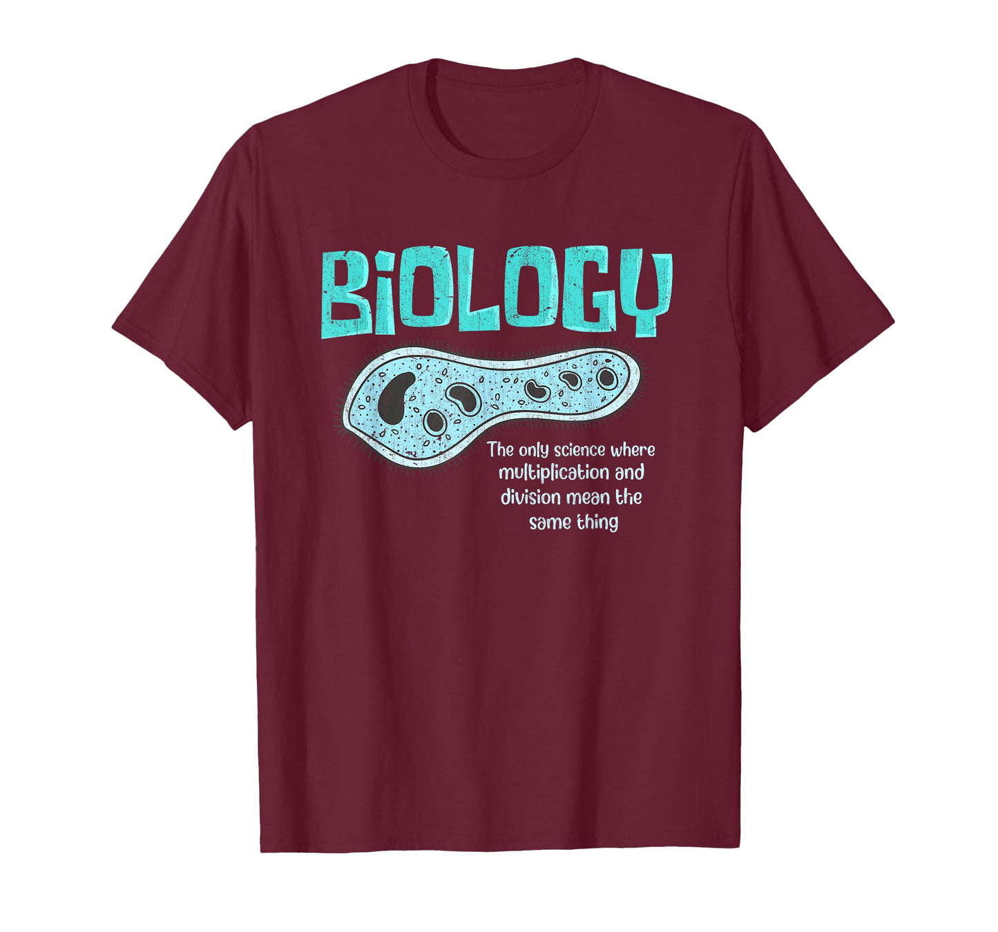 Biology The Only Science Cells Biologist Pun Funny Biology T-Shirt