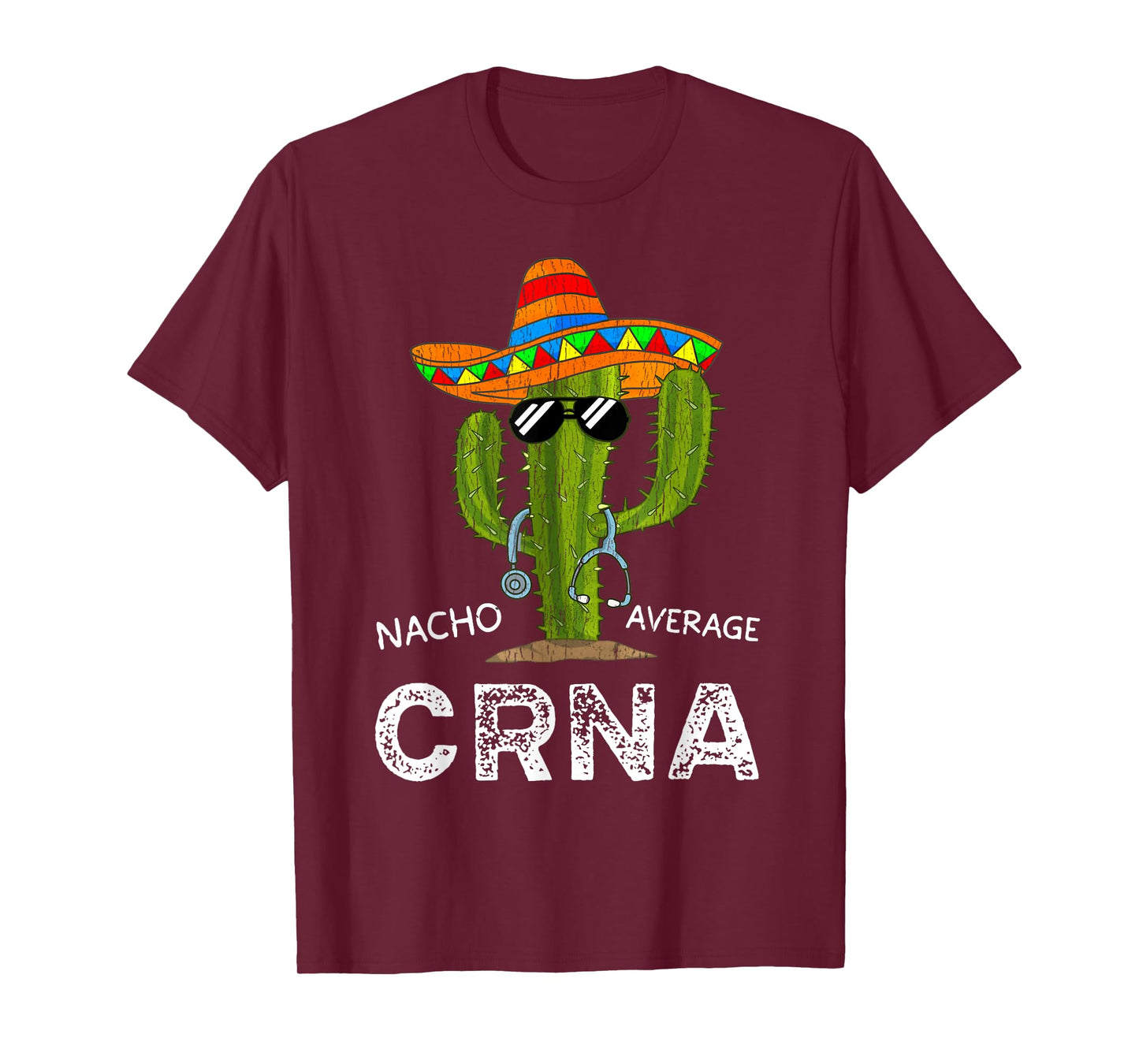 Funny Nacho Average CRNA Nurse for Women T-Shirt