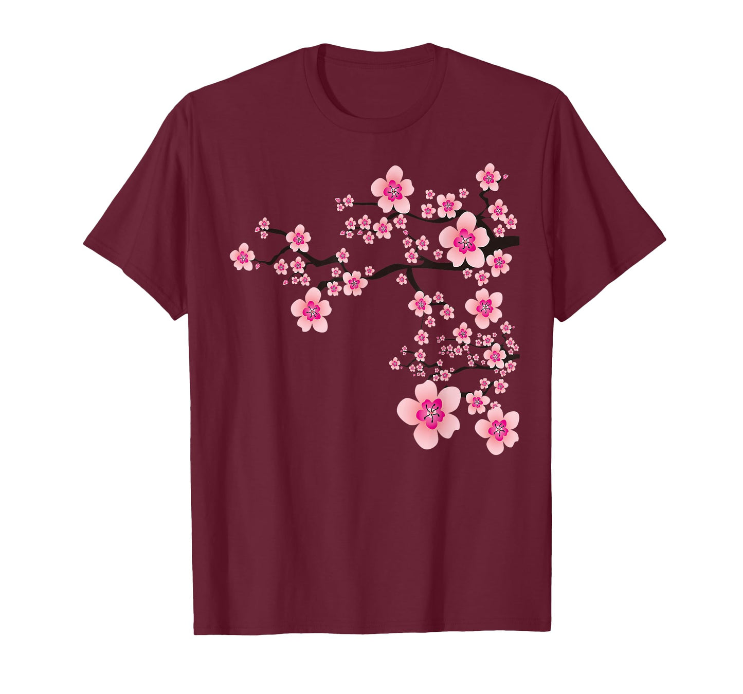Blooming Sakura Japan Cherry Blossom Flower Delight T-Shirt