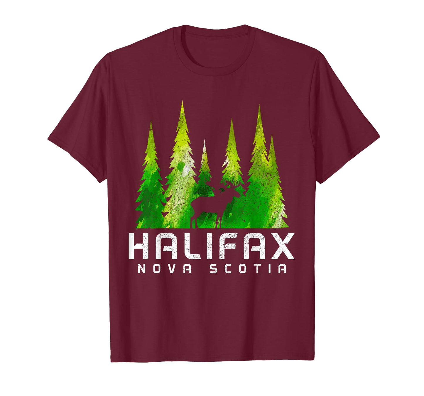 Halifax Nova Scotia Moose Nature Lover T-Shirt