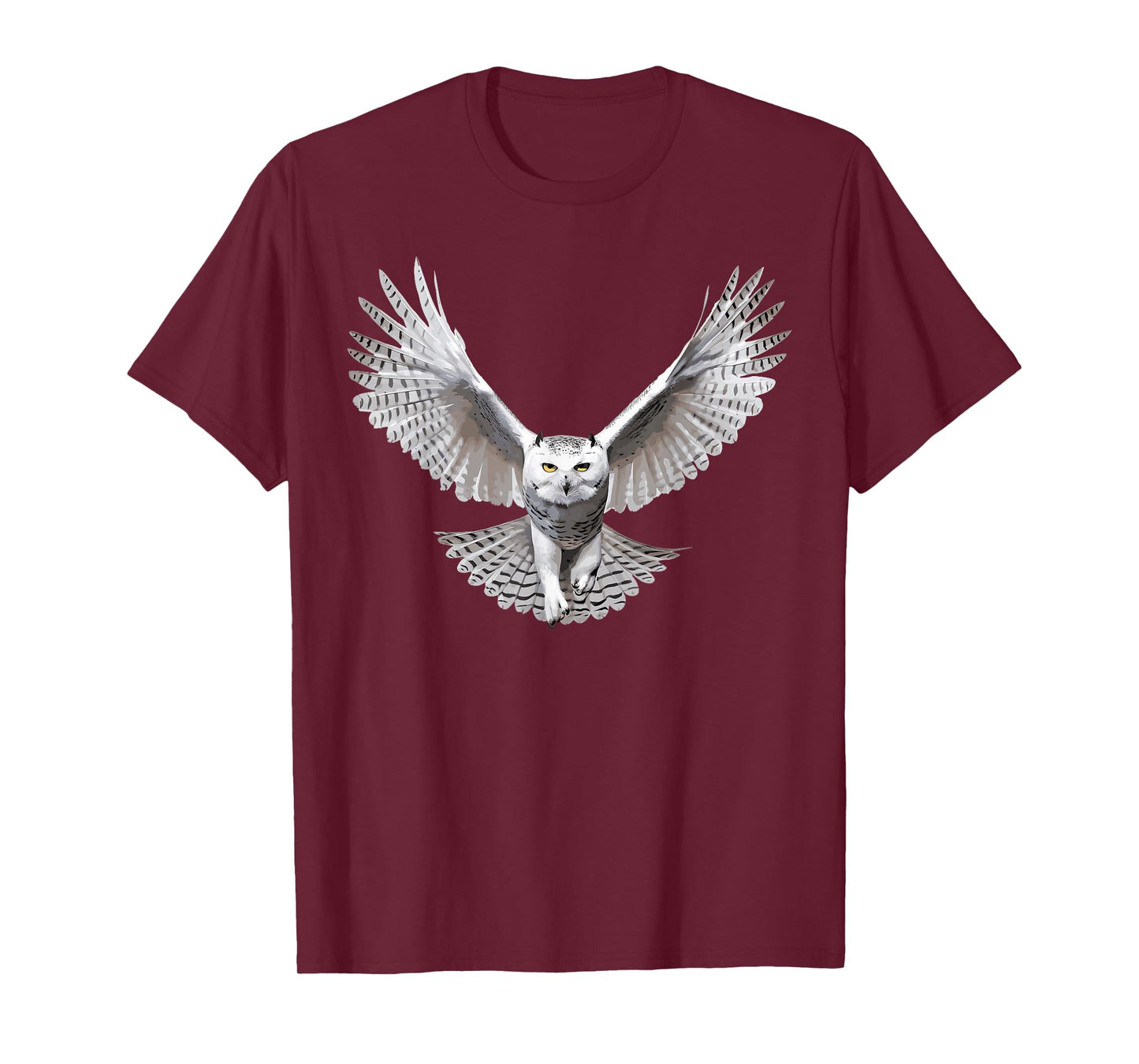 Snowy Owl Flying, Ornithology Snowy Owl T-Shirt