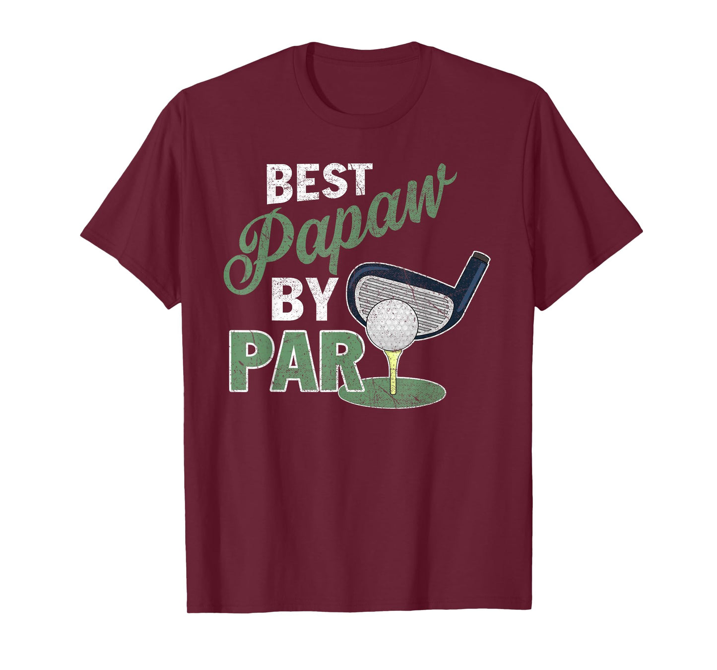 Best Papaw By Par T-Shirt Father's Day Golf Sports T-Shirt