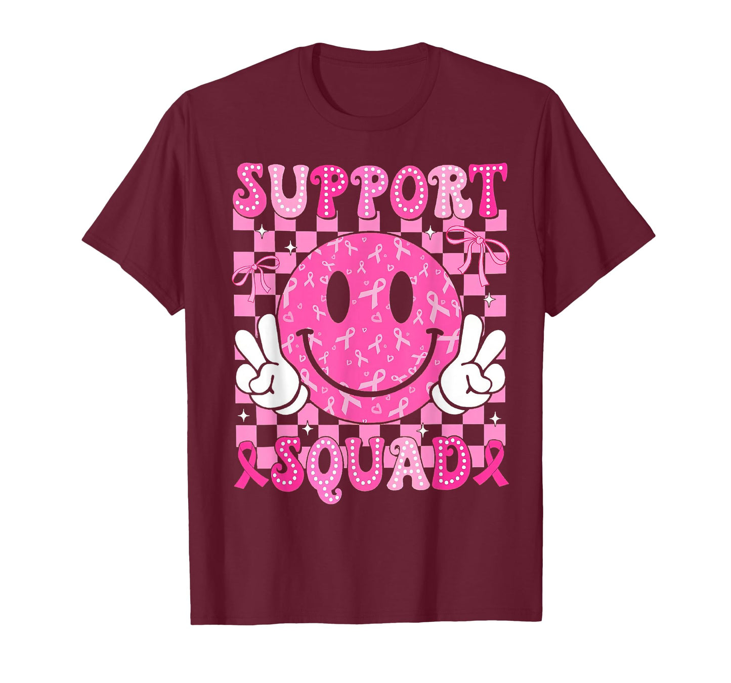Support Squad Breast Cancer Awareness T-Shirt