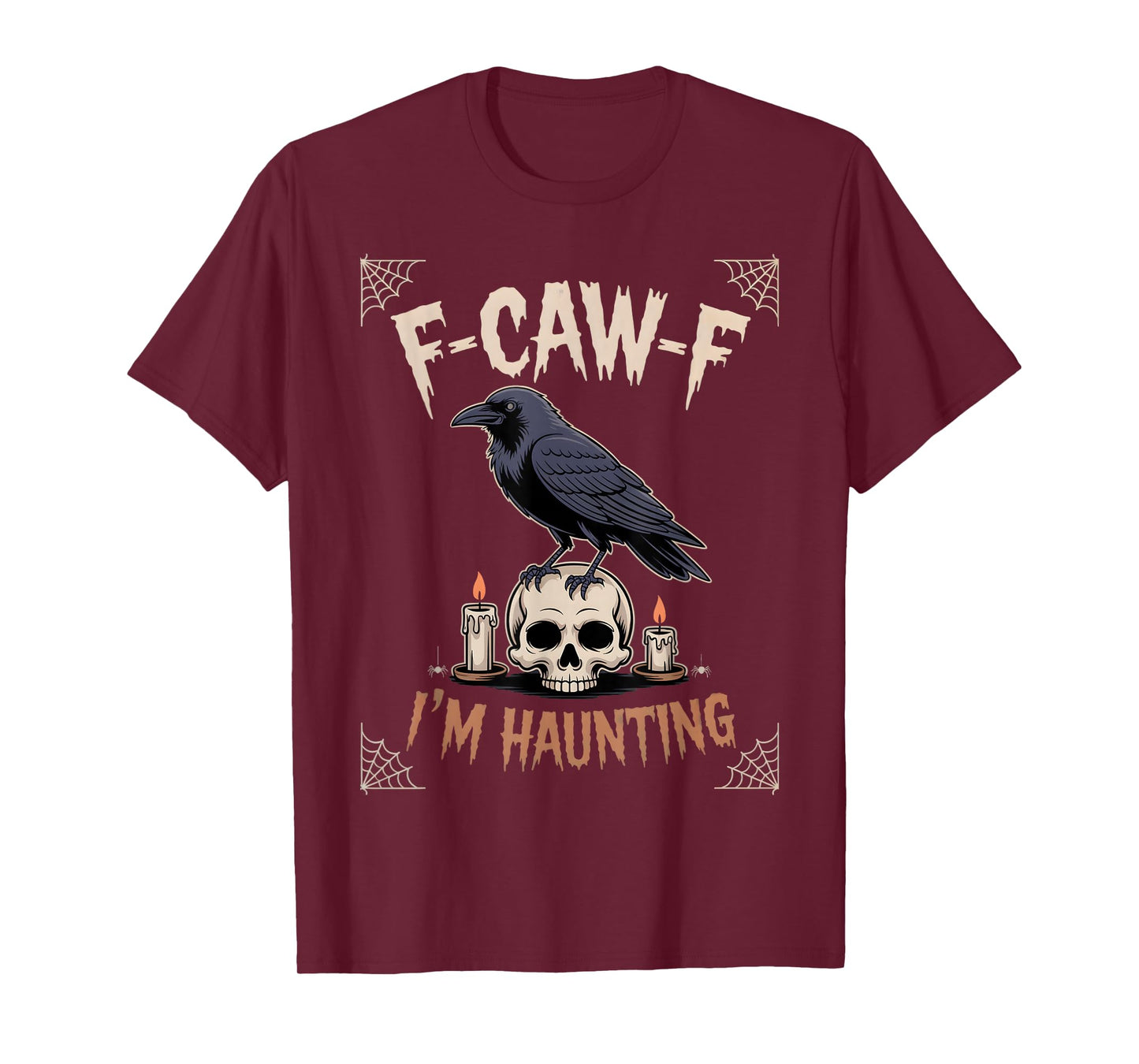 Black Crow, F-Caw-F Funny Black Bird Moon Bird Lover f-caw-f T-Shirt