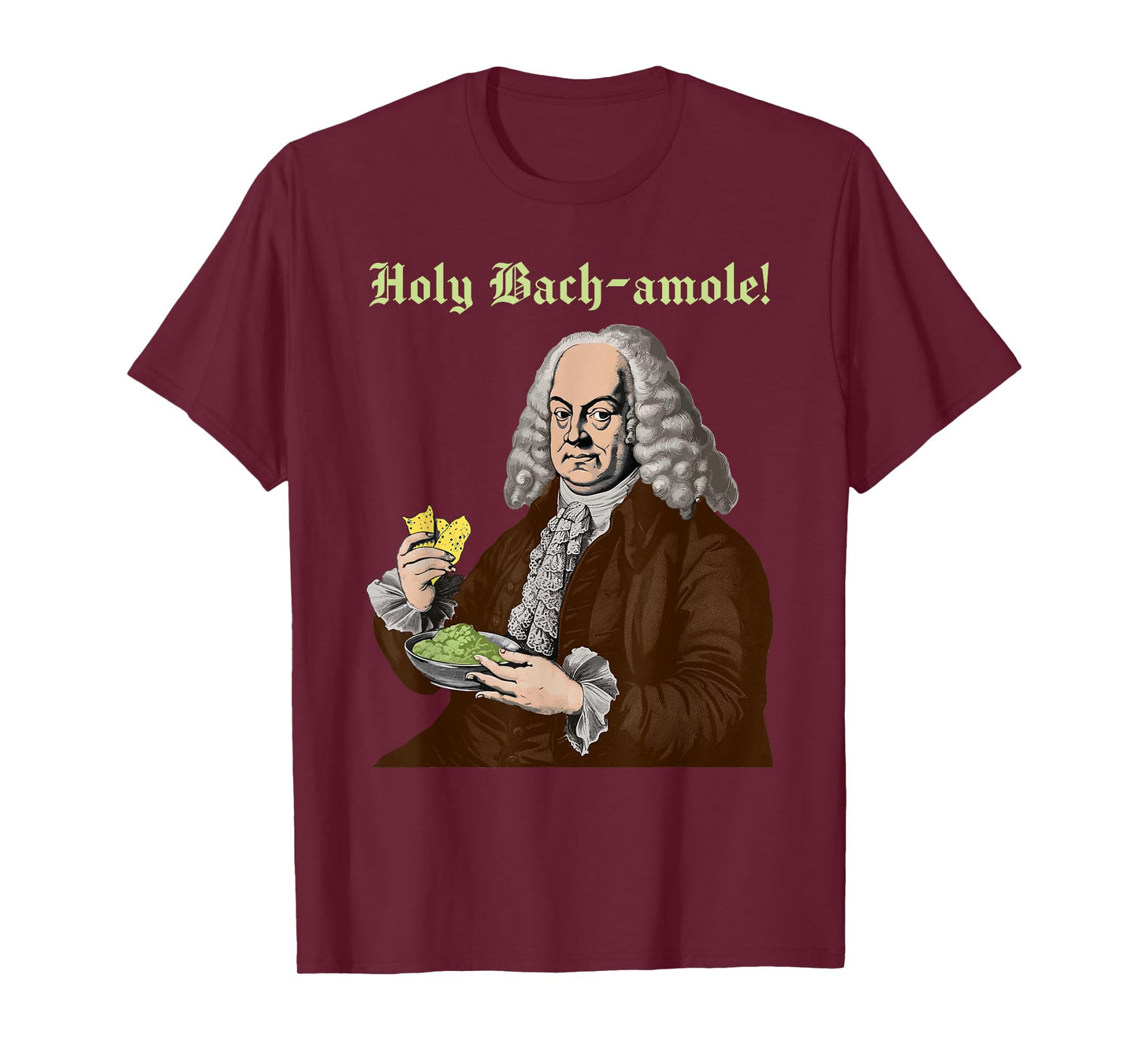 Holy Bach-amole! J.S. Bach Funny Baroque Musician Composer T-Shirt