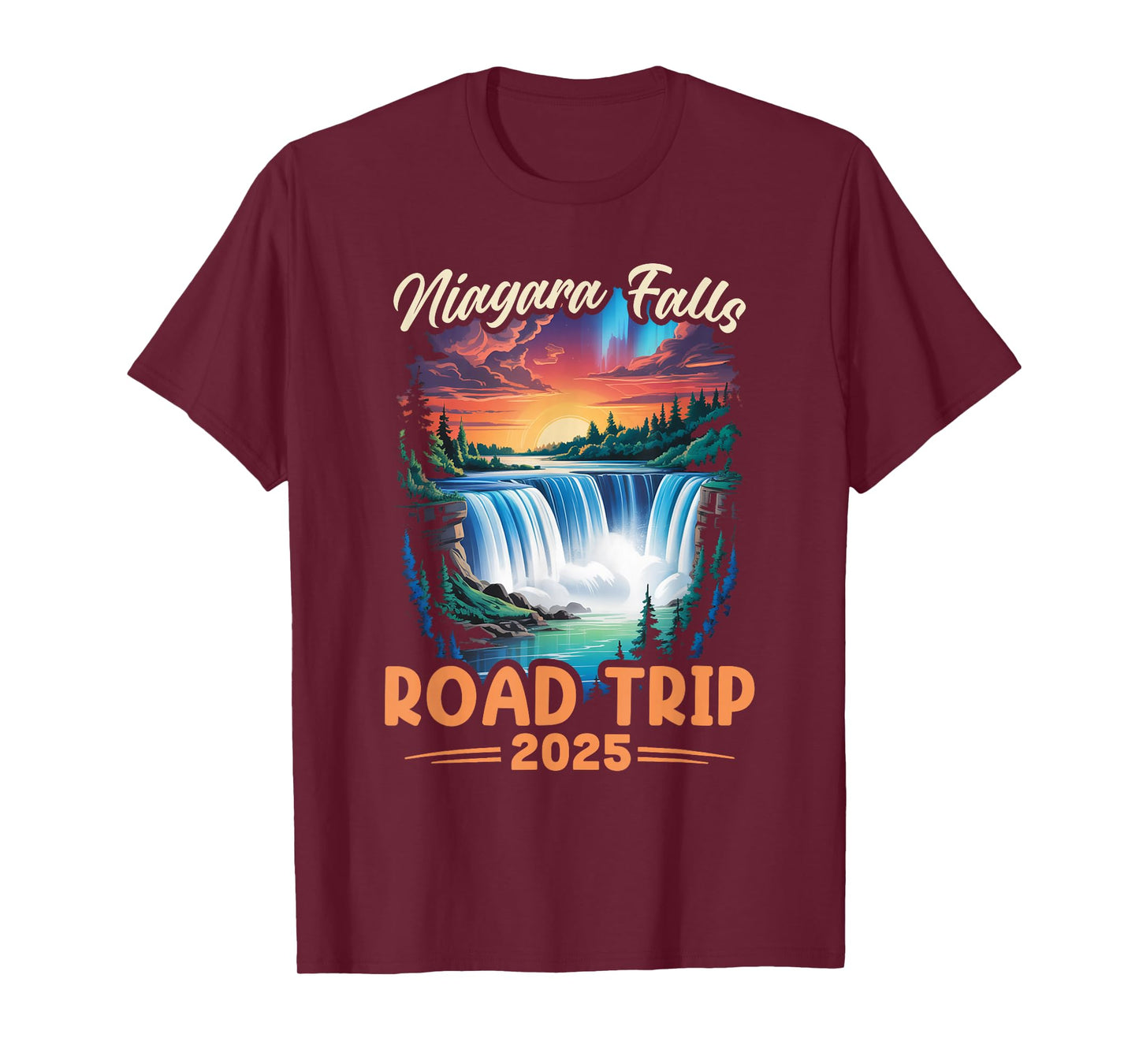 Niagara Falls Road Trip Family Vacation Trip Men Women T-Shirt