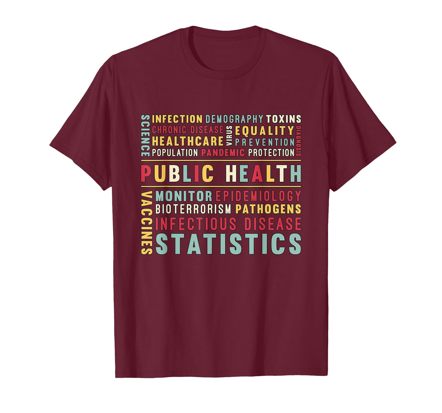 Public Health Loves Blood Donation Public Health Worker T-Shirt