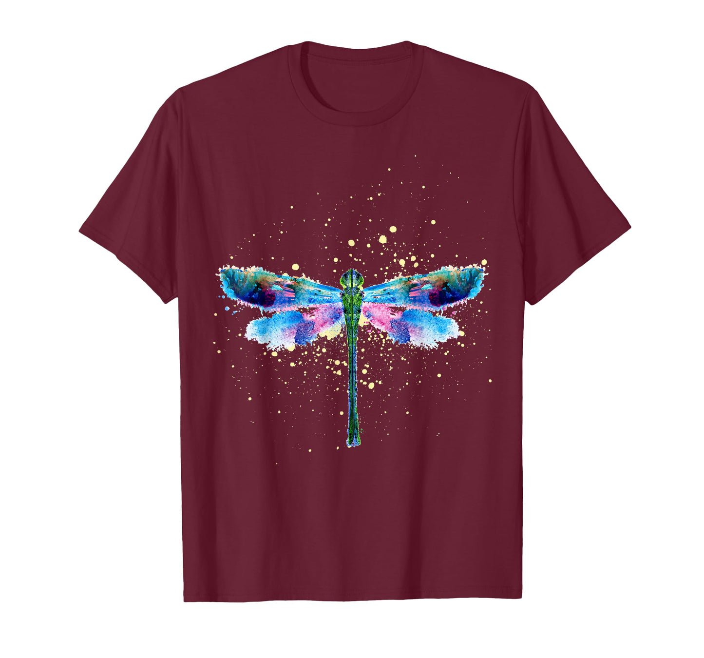 Beautiful Nature Colorful Graphic Pattern Dragonfly T-Shirt