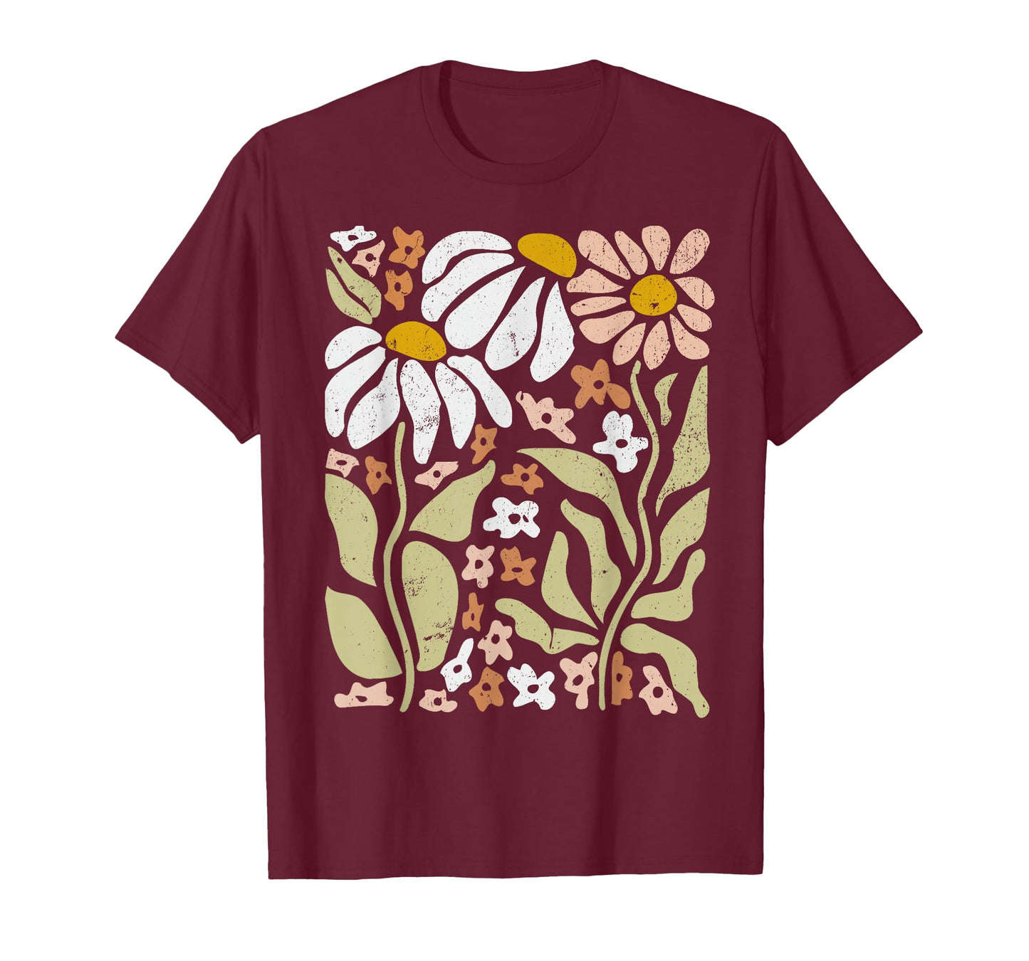 Boho Wildflowers Floral Nature Flower T-Shirt