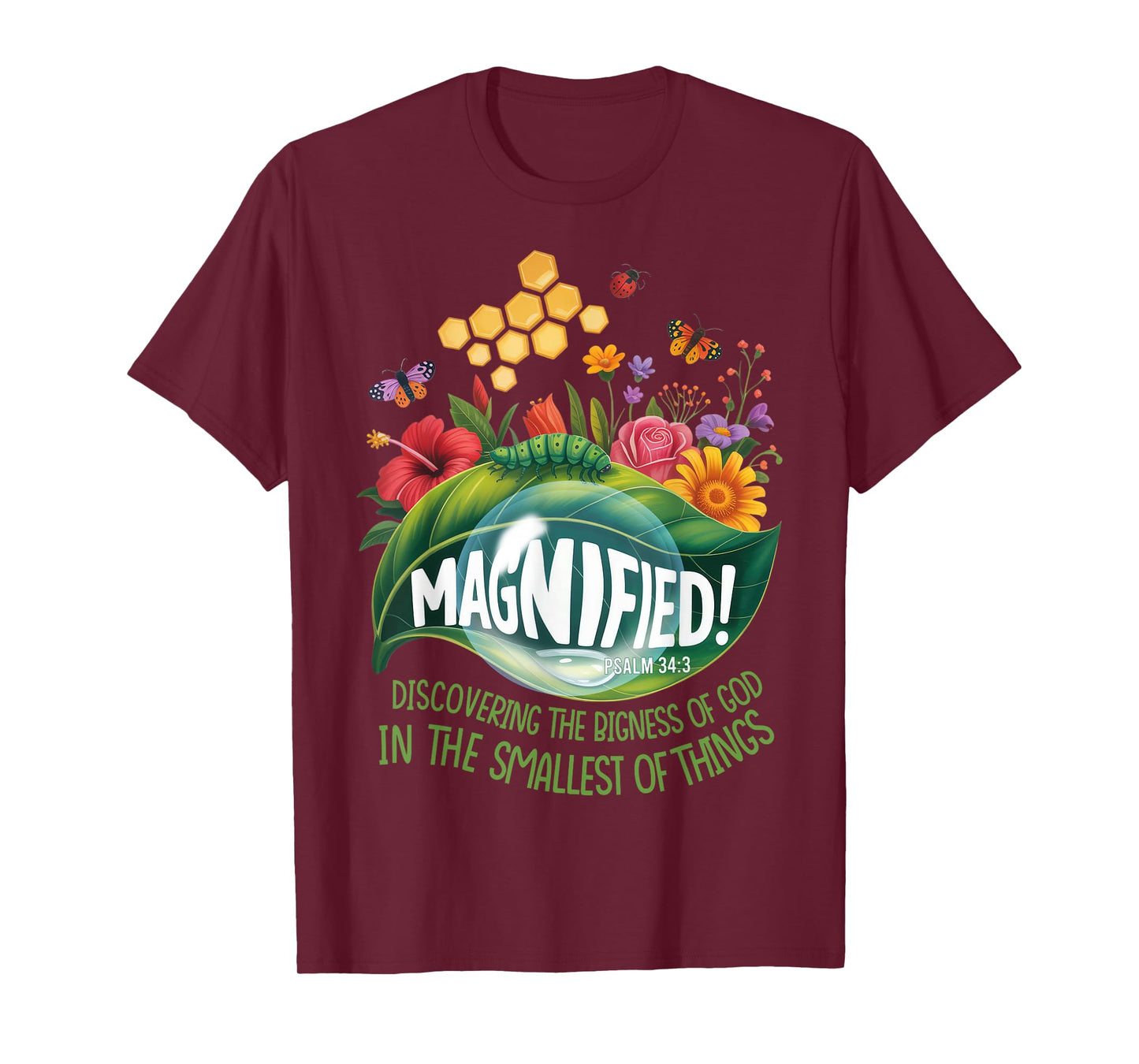 Magnified Smallest Insects Adventure VBS 2025 T-Shirt