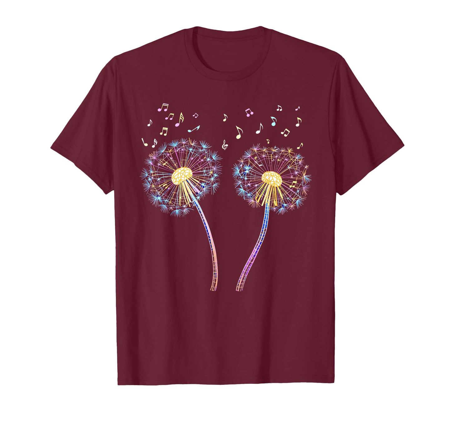Music Notes Graphic For Men Women Music Lovers Music Teacher T-Shirt
