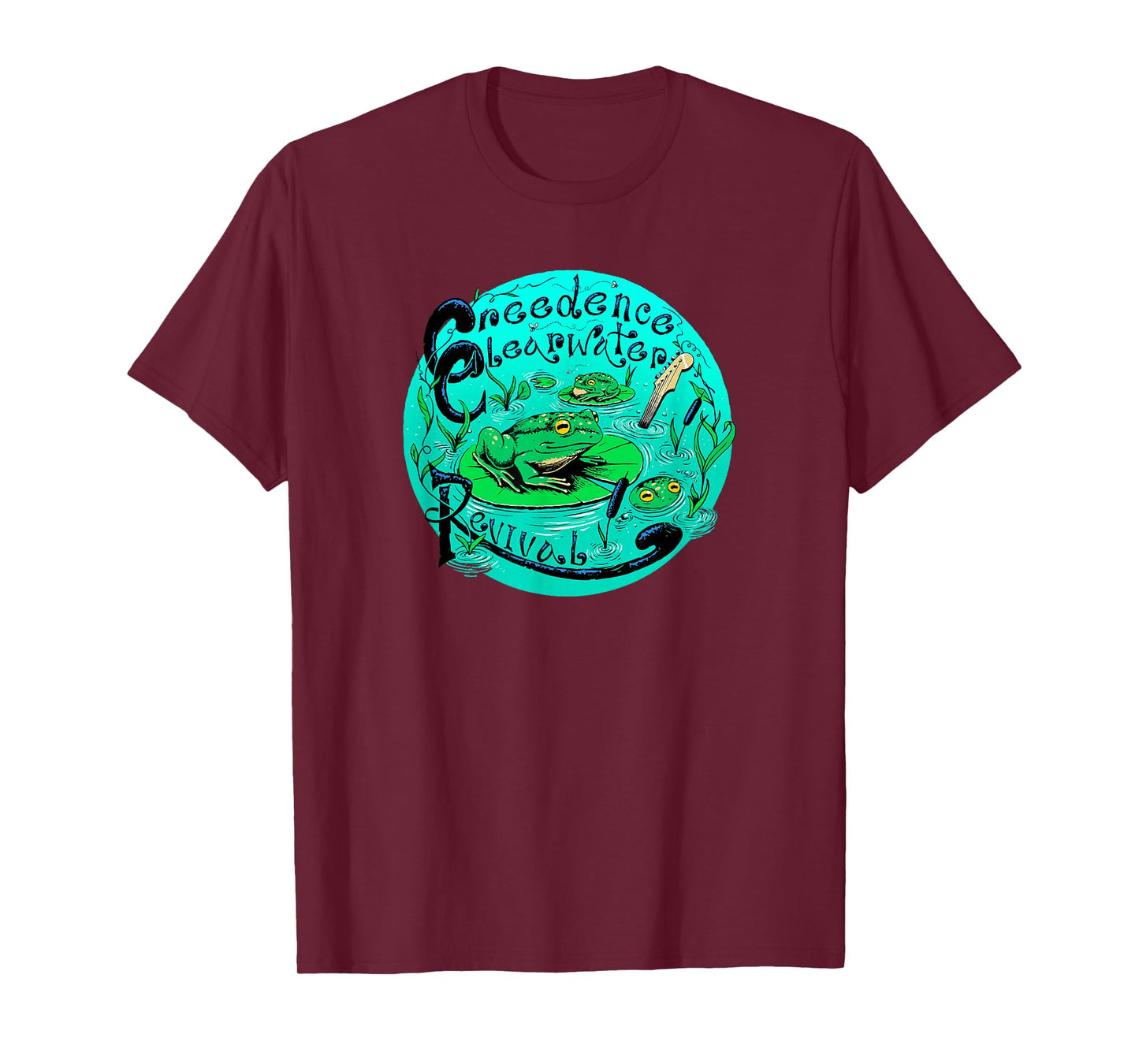 Creedence Clearwater Revival Frog & Lilypad T-Shirt