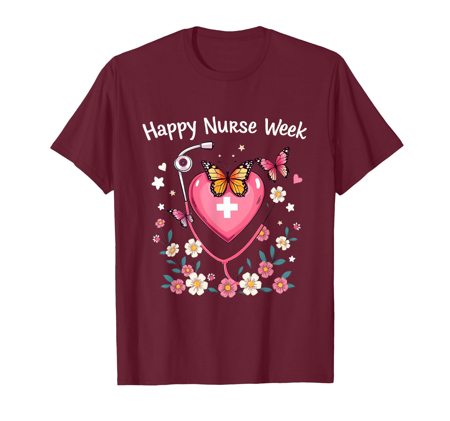 Happy National Nurses Week 2025 - Nurses Week Cute Party T-Shirt