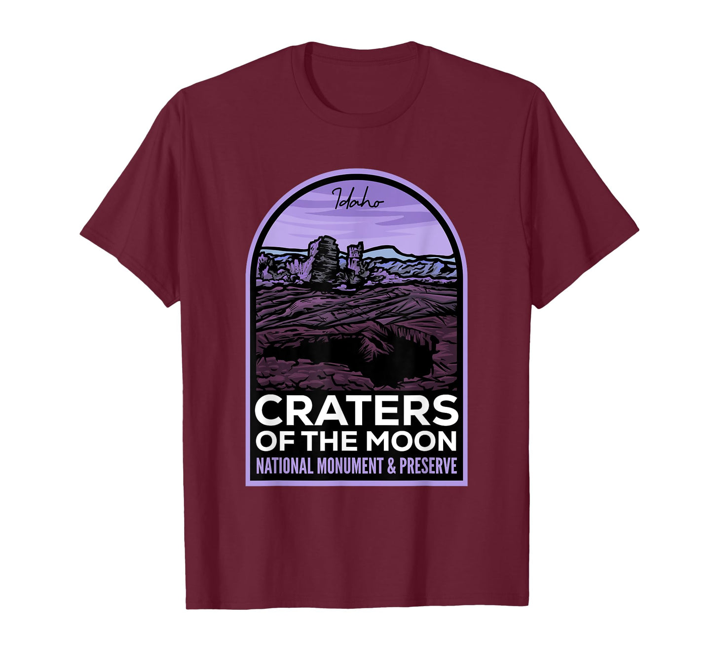 Craters of the Moon Idaho T-Shirt