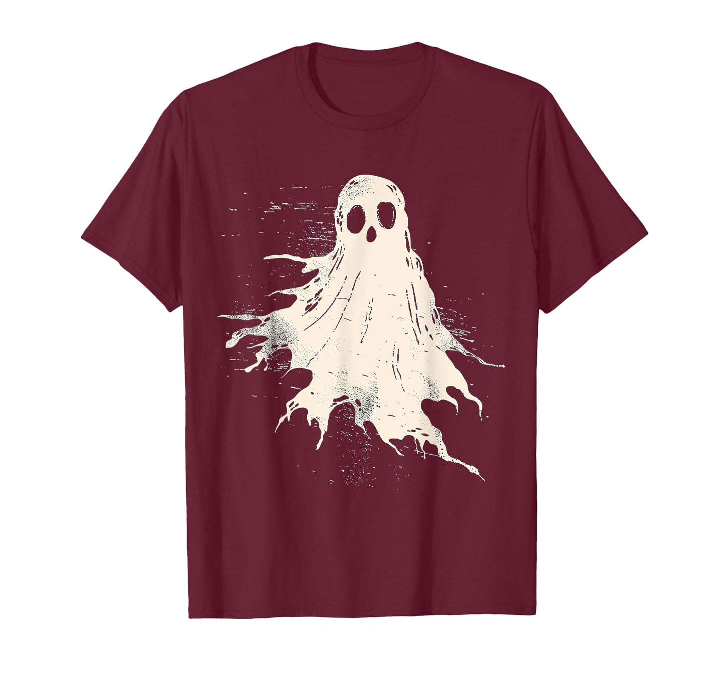Ghost Costume Halloween Graphic Art Ghost T-Shirt