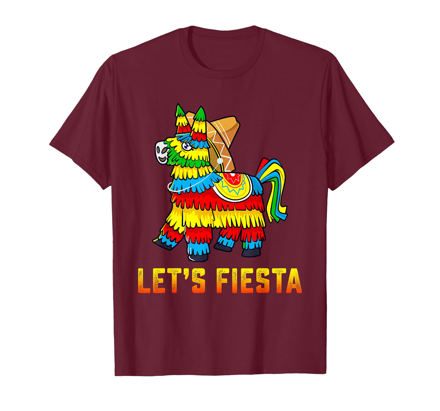 Let's Fiesta Pinata Cinco De Mayo Party Mexican T-Shirt
