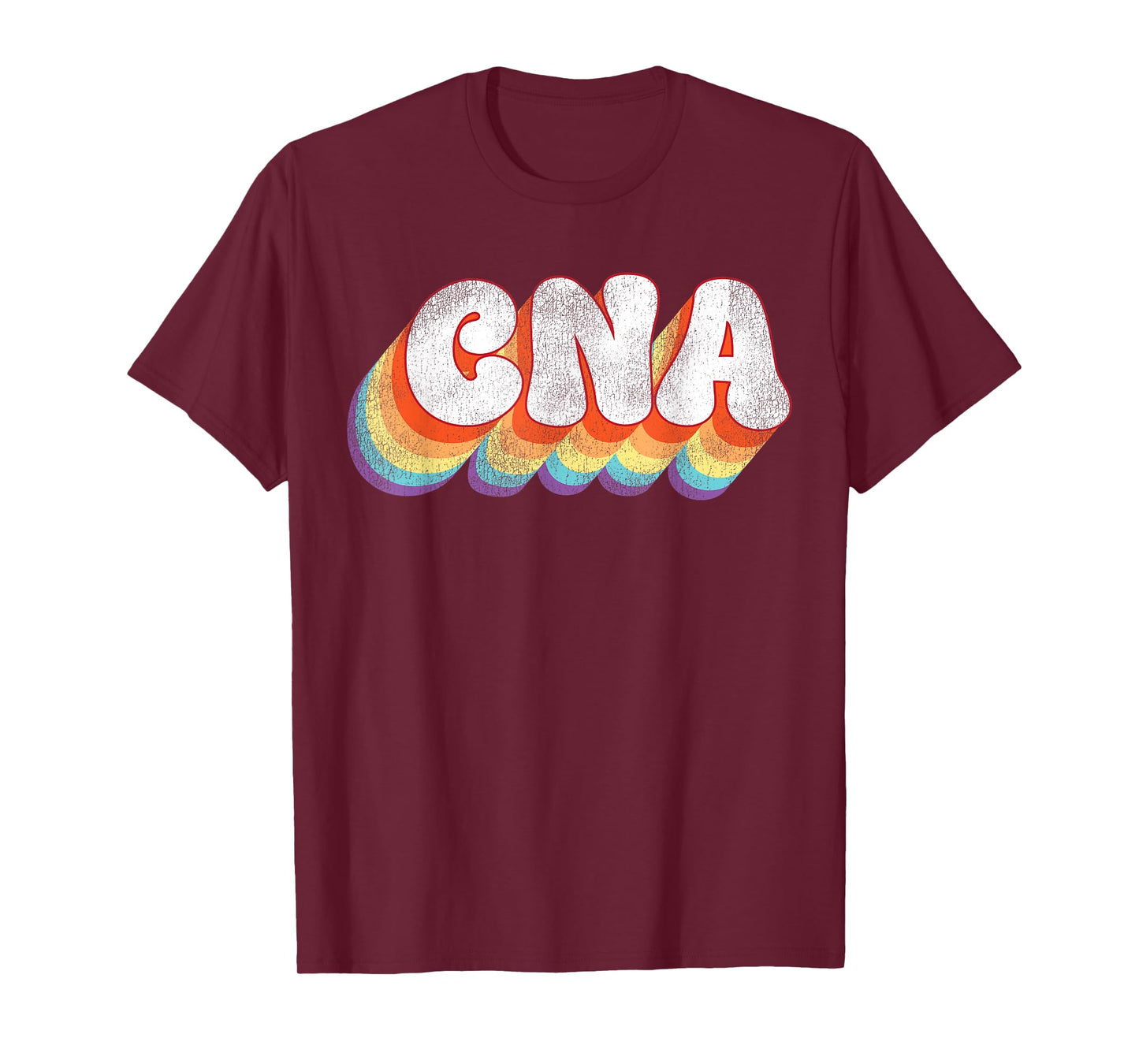 CNA Nurse Certified Nursing Assistant Retro Vintage Cna T-Shirt