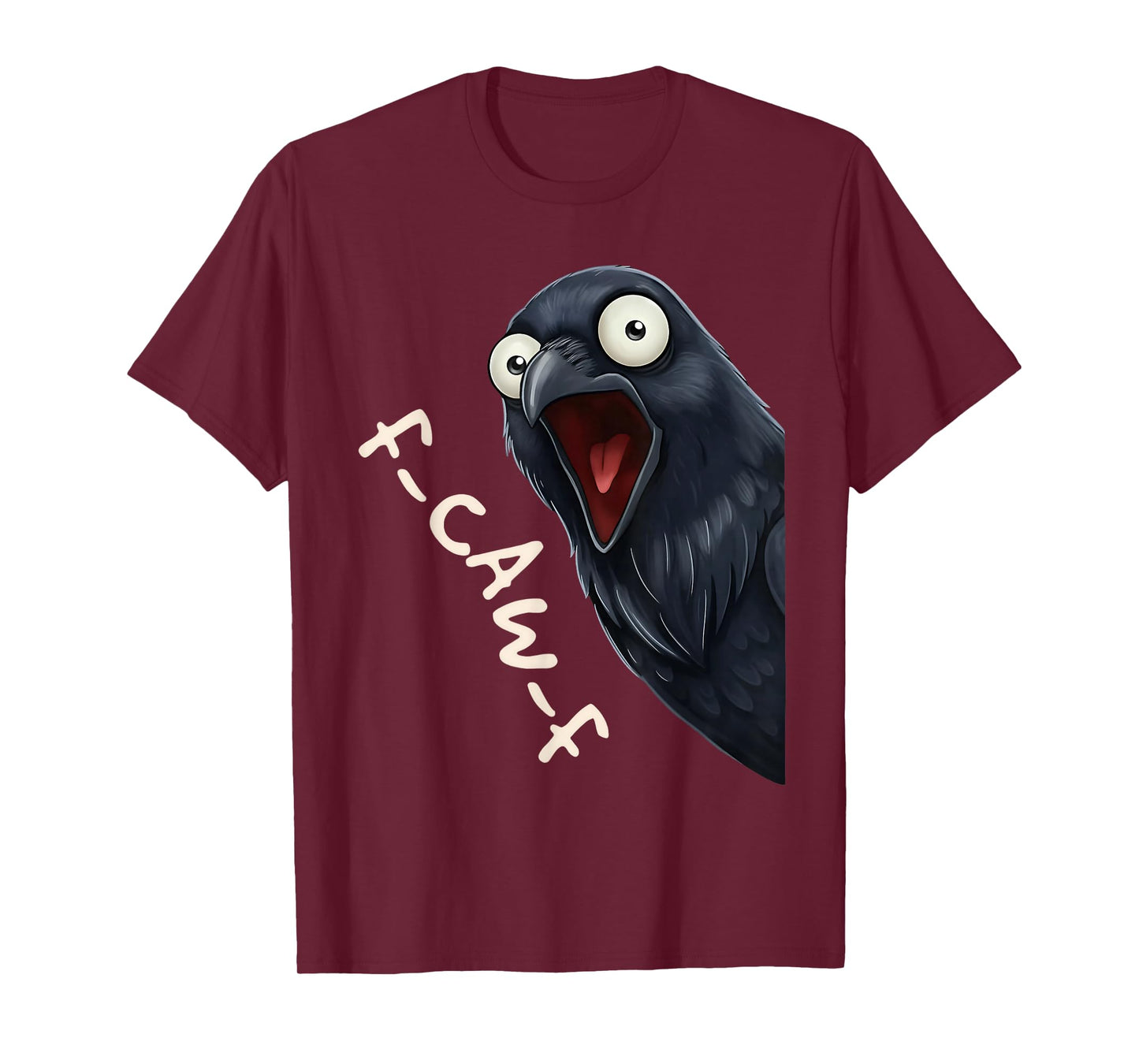 Funny F-Caw-F Chicken FCAWF Rooster Halloween Bird Crow T-Shirt