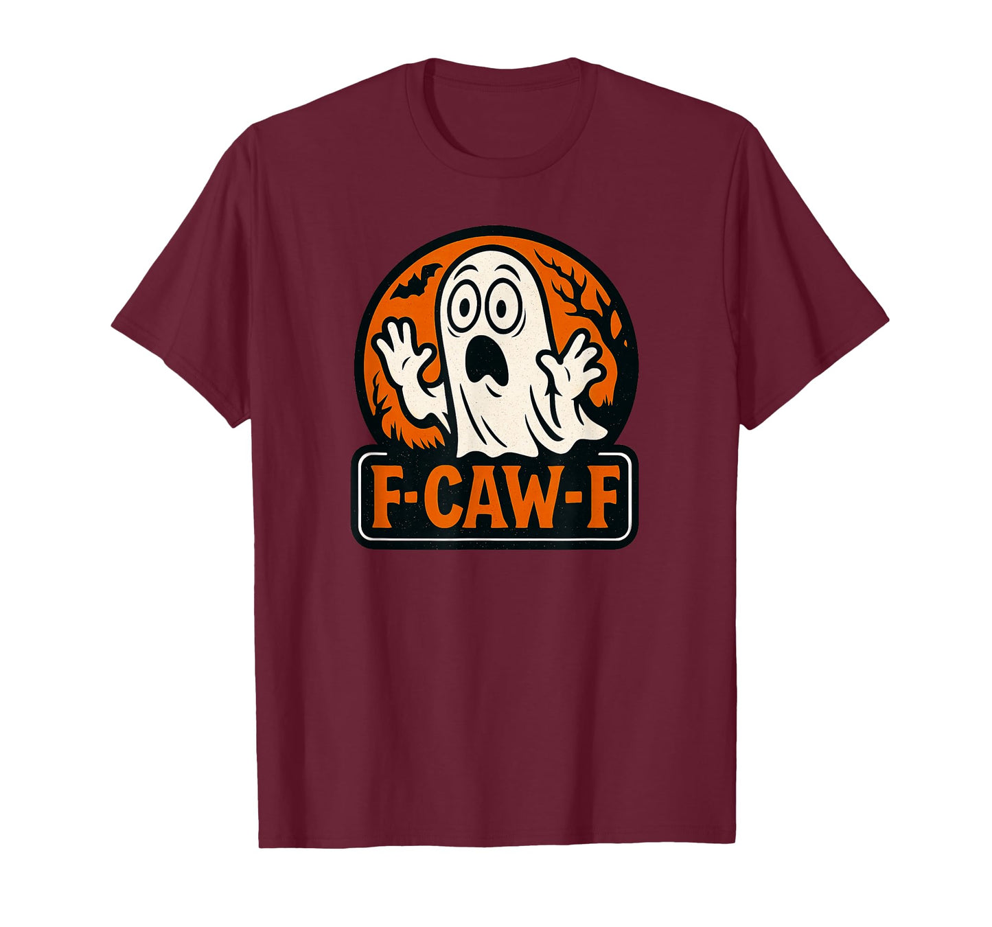 Ghost F-Caw-F Halloween F-Caw-F Quote Ghost Meme T-Shirt