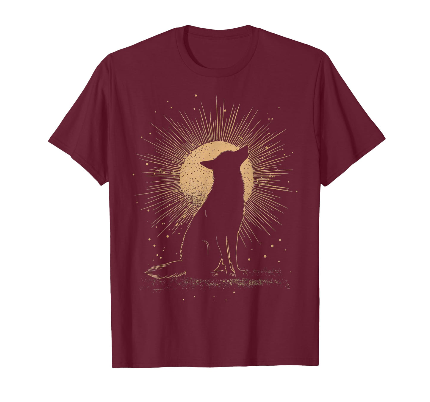 Coyote On T-Shirt